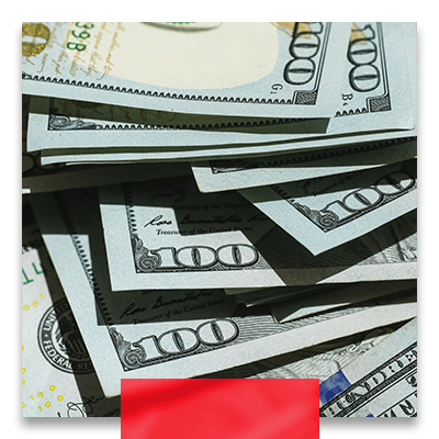 Image of a stack of money