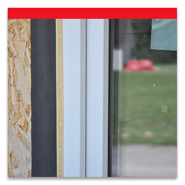 Image of a sealed window