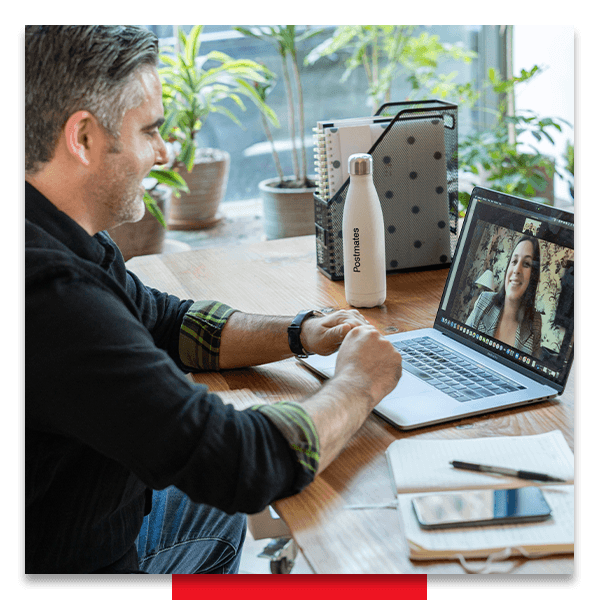 Image of a man on a laptop